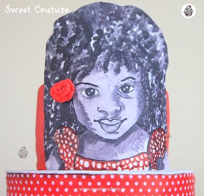 The little girl - Cake by Sunaina Sadarangani Gera