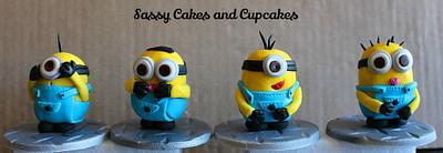 A Small Minion Army - Cake by Sassy Cakes and Cupcakes (Anna)