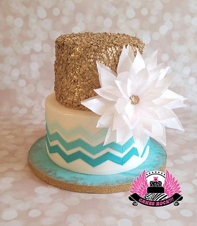 Elegant Birthday - Cake by Cakes ROCK!!!  
