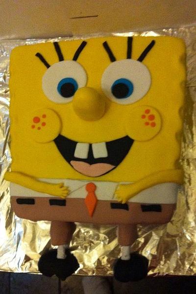 Sponge bob - Cake by Susan Johnson