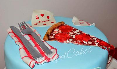 I love Pizza - Cake by MaripelCakes