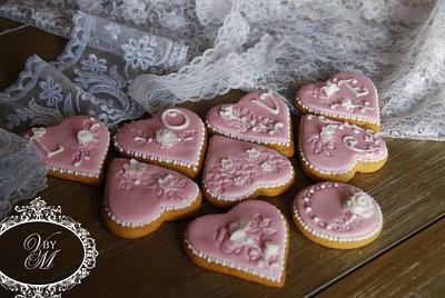 Shabby chic Cookies - Cake by Art Cakes Prague