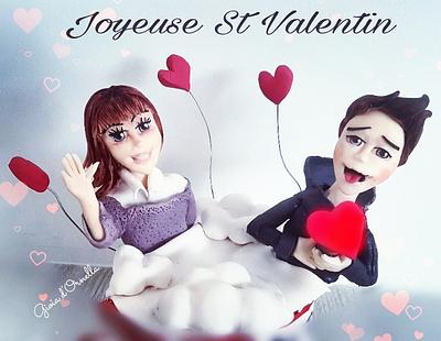 St Valentin 💕 - Cake by Ornella Marchal 