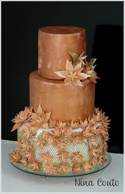 Wedding cake  - Cake by Nina Couto