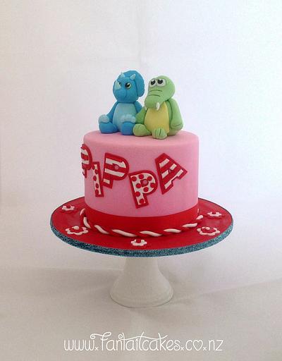 Pippa's favourite toys. - Cake by Fantail Cakes