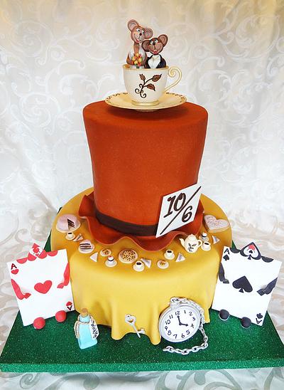 Alice in Wonderland - Cake by Custom Cakes by Ann Marie