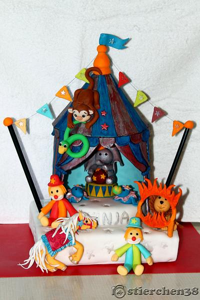 Zirkus Geburtstagskuchen - Cake by stierchen38