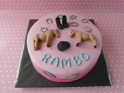 Horse cake - Cake by Carla 