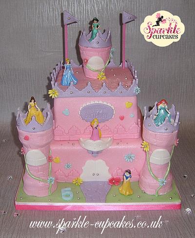 Princess Castle Cake - Cake by Sparkle Cupcakes