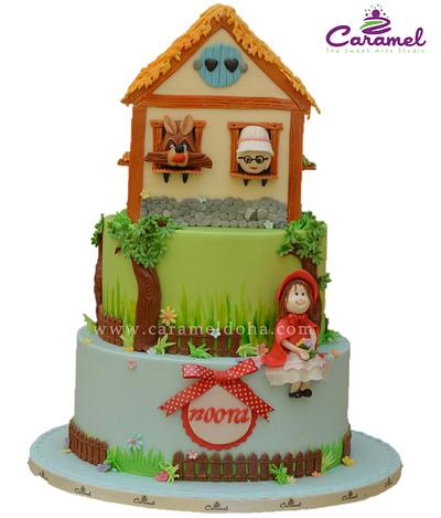 Little Red Riding Hood Cake 2 - Cake by Caramel Doha