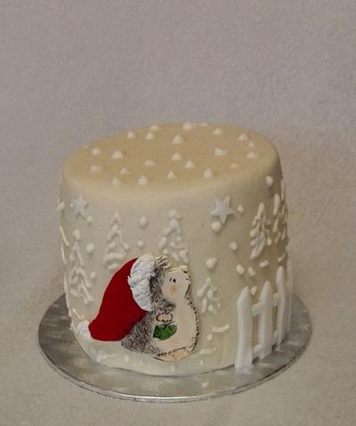 Christmas hedgehog - Cake by Anka