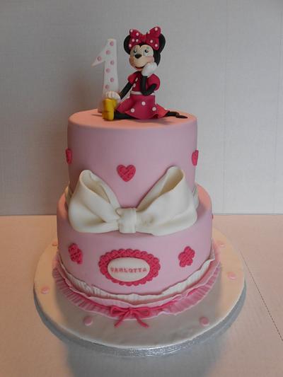 Pink Minnie - Cake by Natalia Nikitina