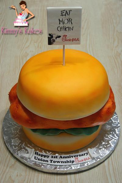 Chicken sammich - Cake by Kimmy's Kakes