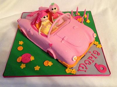 Lalaloopsy car cake - Cake by Effie