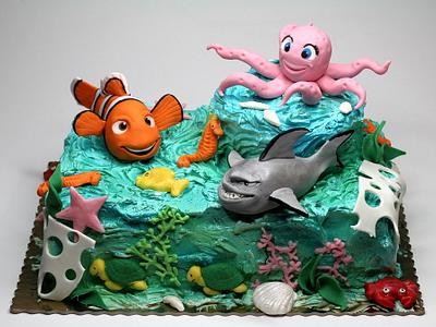 Coral Reef Cake , London - Cake by Beatrice Maria