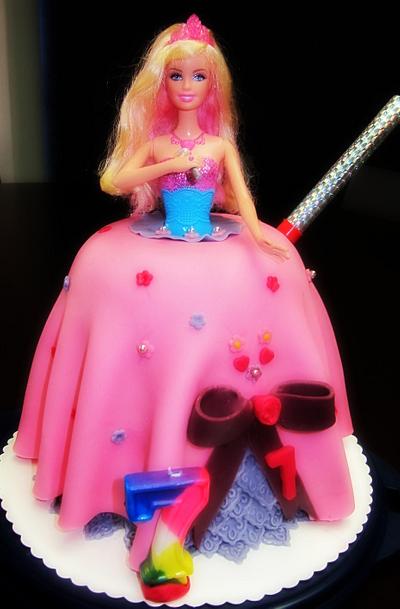 Barbie Popstar Cake!! - Cake by Morfoula