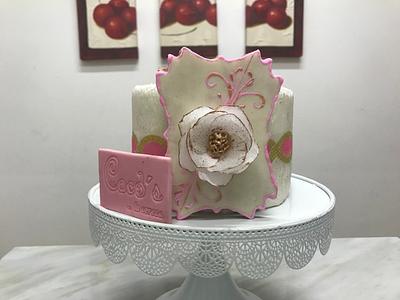 Cokie topper fondant cake - Cake by Coco Mendez
