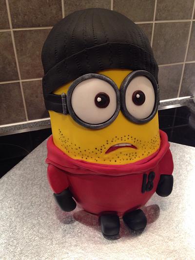 Minion cake - Cake by The Chocolate Bakehouse