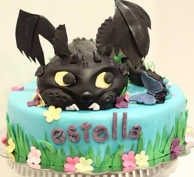 Toothless - Cake by jeffsconfections