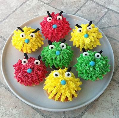 Monster cupcakes - Cake by Chris