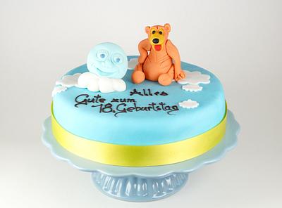 Bear in the big blue house -by Judith Walli, Judith und die Torten - Cake by Judith und die Torten