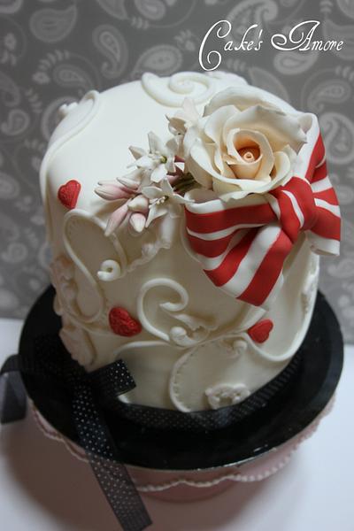 San Valentine's Cake - Cake by cakeswithlove