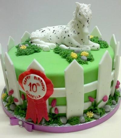Appaloosa cake - Cake by Mirtha's P-arty Cakes