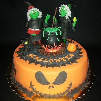 Whitches Halloween - Cake by SugarRain