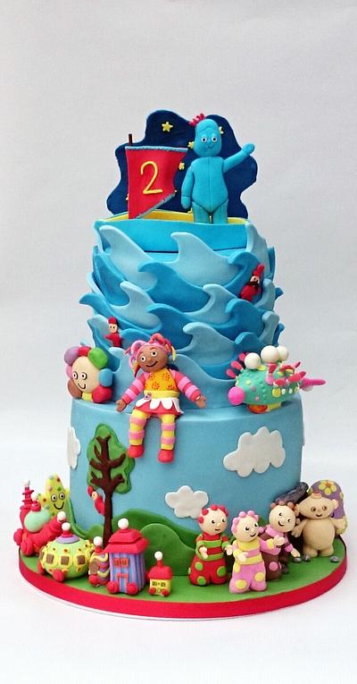 In the night garden cake - Cake by The sugar cloud cakery