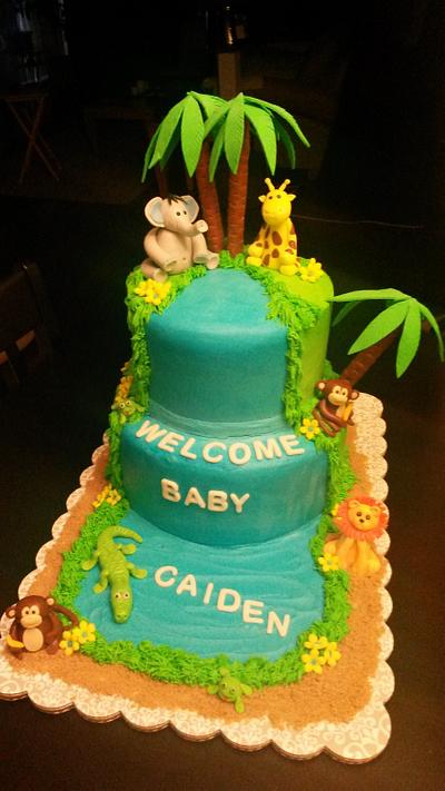 baby shower cake - Cake by kimbo