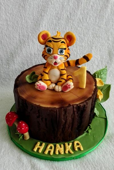 Baby tiger for Hanka - Cake by Anka