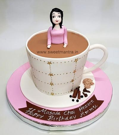 Cake for tea lover - Cake by Sweet Mantra Homemade Customized Cakes Pune
