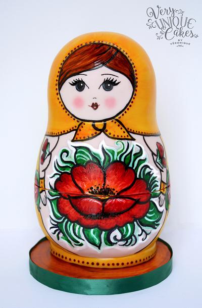 Matryoshka Doll Cake - Cake by Very Unique Cakes by Veronique 