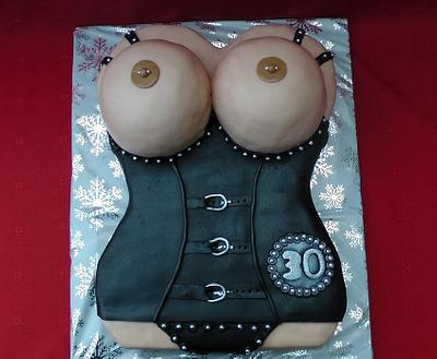 Corset cake - Cake by Planet Cakes