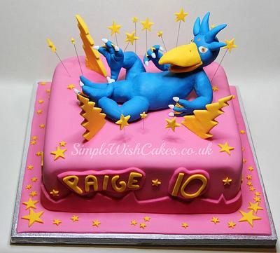 Pokemon Golduck - Cake by Stef and Carla (Simple Wish Cakes)