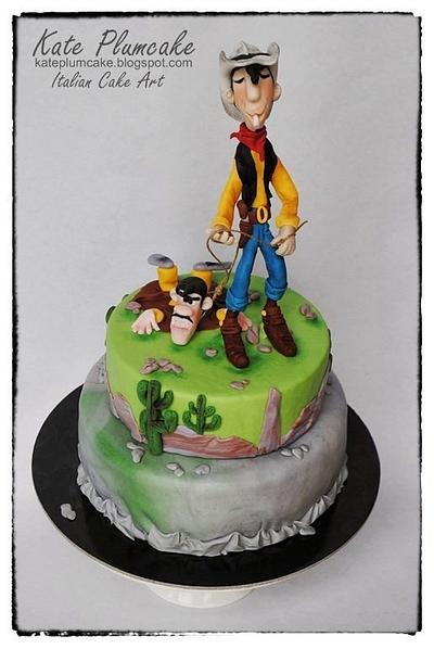 Lucky Luke  - Cake by Kate Plumcake