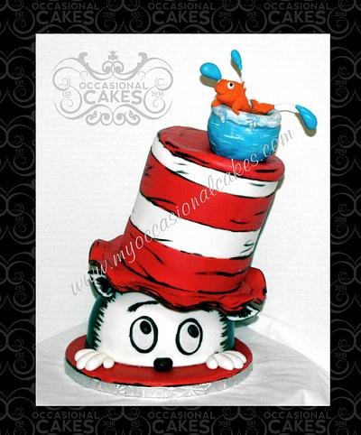 Cat In The Hat - Cake by Occasional Cakes