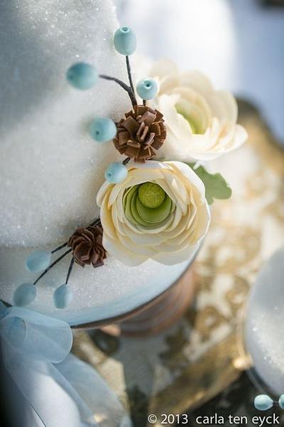 Winter Wedding Cake - Cake by Elisabeth Palatiello