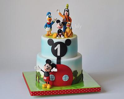 Mickey Mouse Clubhouse  - Cake by Jolana Brychova