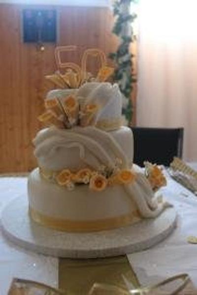 50th Anniversary - Cake by elaine