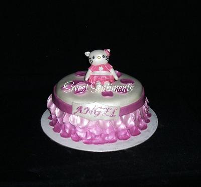 Hello Kitty Cake - Cake by Kathy