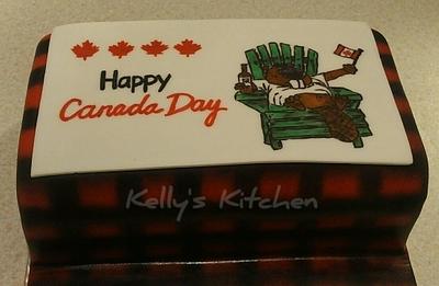 Happy Canada Day! - Cake by Kelly Stevens