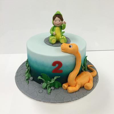 Dino boy  - Cake by Frangipani Bakery