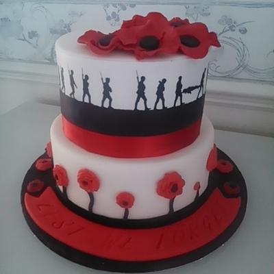 Remembrance cake - Cake by cake that Bradford