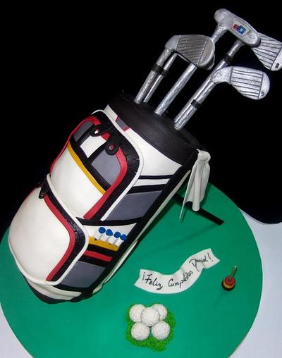 Golf Cake - Cake by Creando en Azúcar