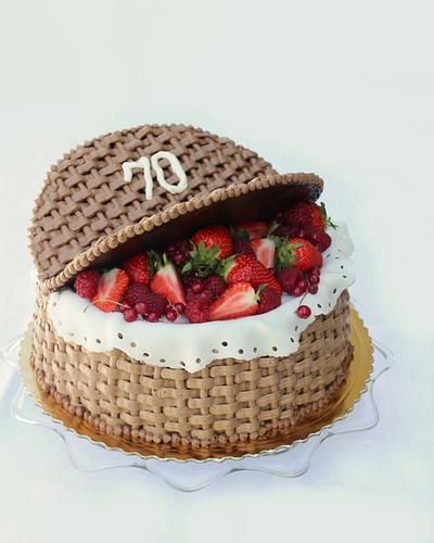Tasty basket - Cake by Sugar Witch Terka 