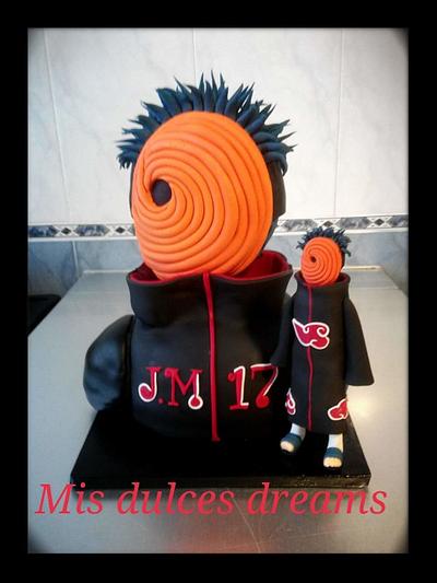 Tobi Naruto - Cake by Mis dulces dreams