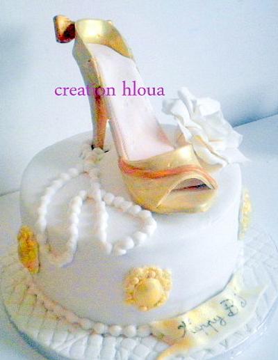 gâteau"escarpin" - Cake by creation hloua