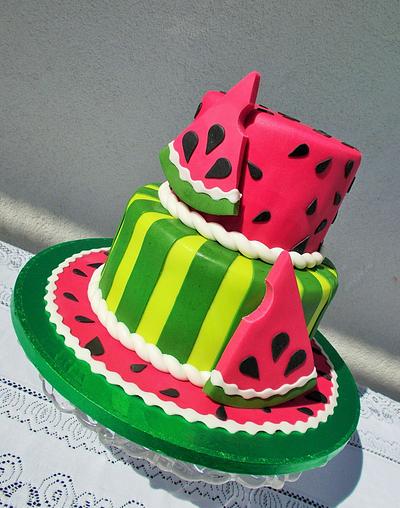 Melon cake - Cake by Hana Součková