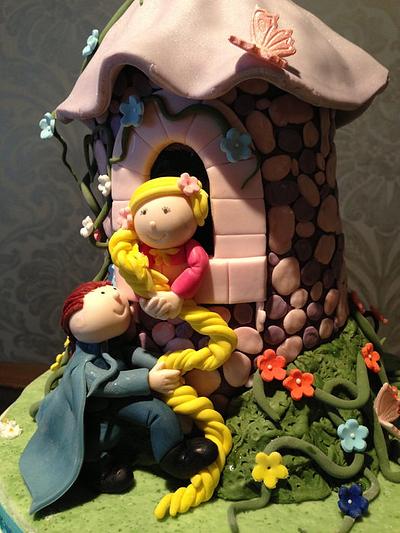 Rapunzel - Cake by Nina Stokes